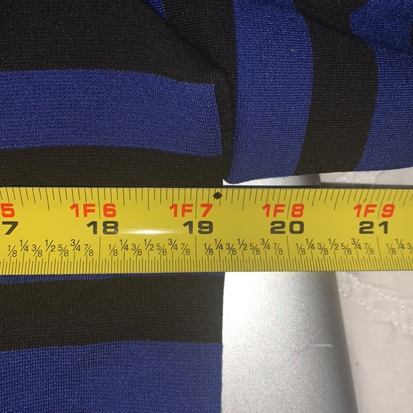 COPY - Blue and Black Striped Blazer - Picture 8 of 8